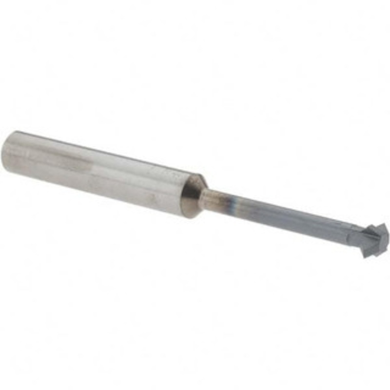 Accupro  6mm Cut Diam, 0.118 Cut Width, 1/4 Shank, Solid Carbide Double-Angle Cutter AlTiN Finish, 4 Teeth, 2-1/2 OAL 31624521 – 31624521