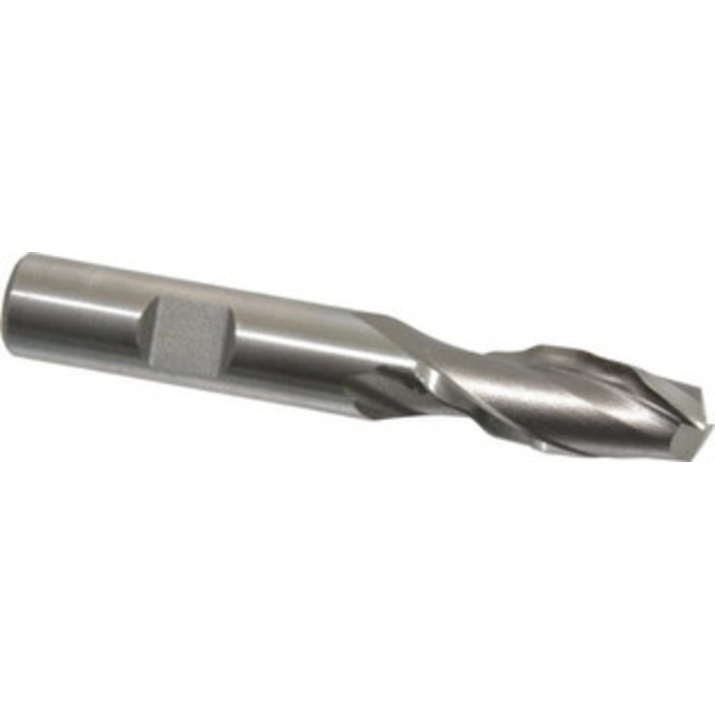 Weldon 1/2 Diam 2-Flute 30 High Speed Steel Square Roughing & Finishing End Mill Uncoated, 1-1/4 LOC, 3-1/4 OAL, 1/2 Shank Diam 65602-00-W – 81748311
