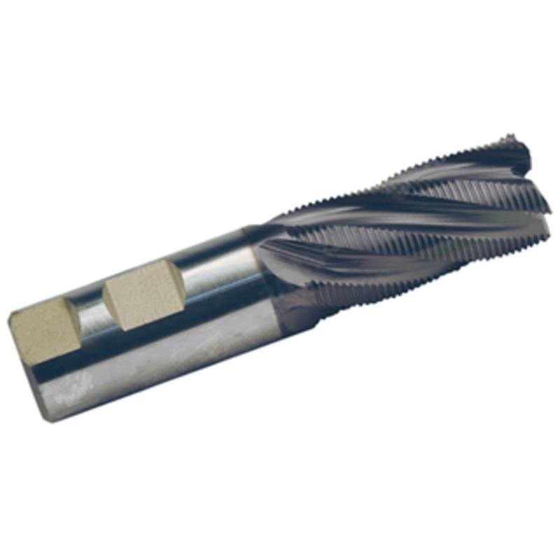 YG-1 Tank Power ASP Powdered Metal Fine Pitch TiAlN Futura Roughing End Mill, 1 Size