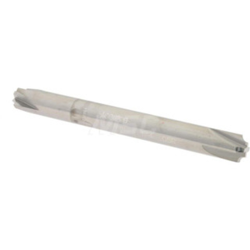 Accupro 0.05 Radius, 1/4 Diam, 4 Flute Solid Carbide Corner Rounding End Mill Double End, Uncoated, 2-1/2 OAL, 1/4 Shank Diam 12180384 – 07339112