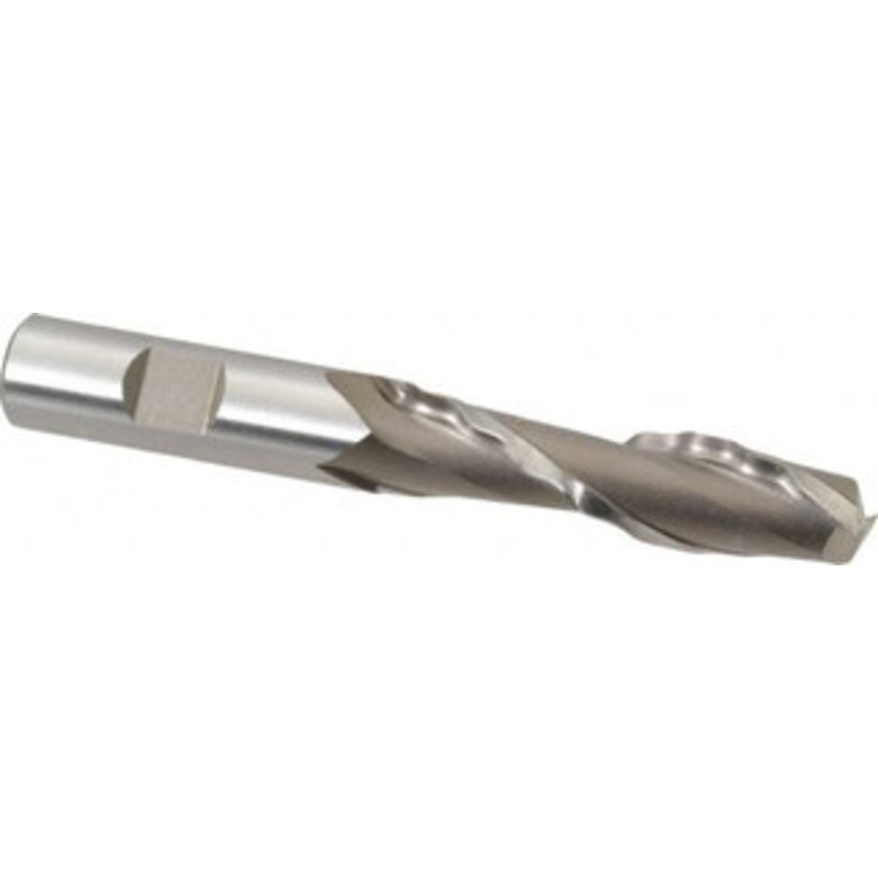 Weldon 5/8 Diam 2-Flute 30 High Speed Steel Square Roughing & Finishing End Mill Uncoated, 2-1/2 LOC, 4-5/8 OAL, 5/8 Shank Diam 65610-00-W – 81748402