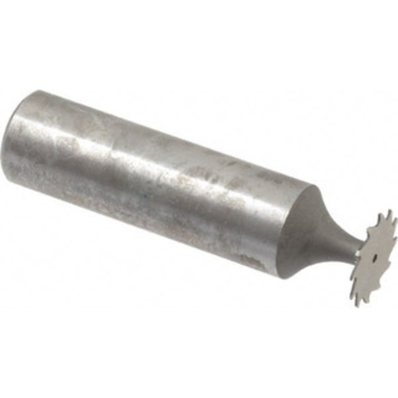 Whitney Tool 1/2 Cut Diam, 1/64 Cut Width, 1/2 Shank, Straight-Tooth Woodruff Keyseat Cutter Cobalt, Uncoated, 2.0156 OAL, 12 Teeth 20174 – 43713171