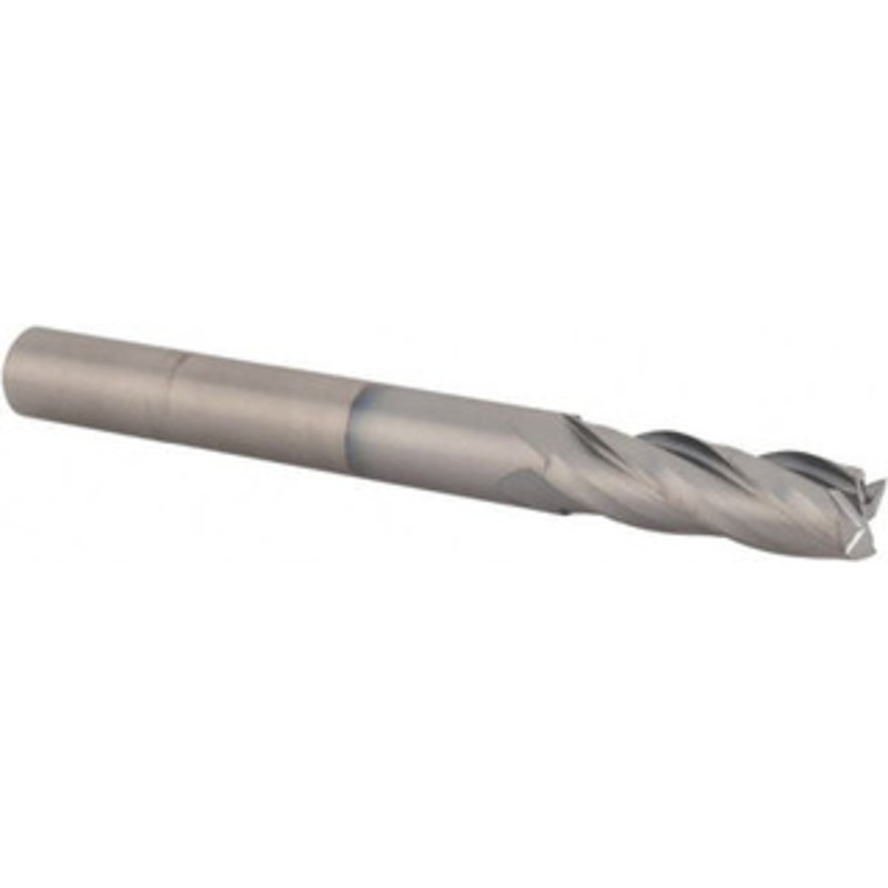 YG-1 1/4 Diam, 3/4 Length of Cut, 1/4 Shank Diam, 2-1/2 OAL, 4 Flute Solid Carbide Square End Mill Single End, TiCN Finish, Spiral Flute, 30 Helix Angle, Regular Length 07573TC – 76682152