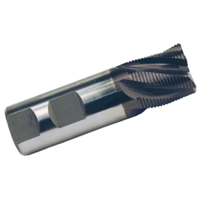 YG-1 Tank Power ASP Powdered Metal Fine Pitch TiAlN Futura Roughing End Mill, 7/8 Size