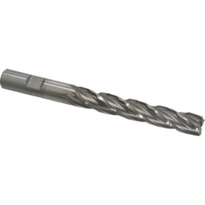 Weldon 1/2 Diam 4-Flute 30 High Speed Steel Square Roughing & Finishing End Mill Uncoated, 3 LOC, 5 OAL, 1/2 Shank Diam 65810-00-W – 81750341