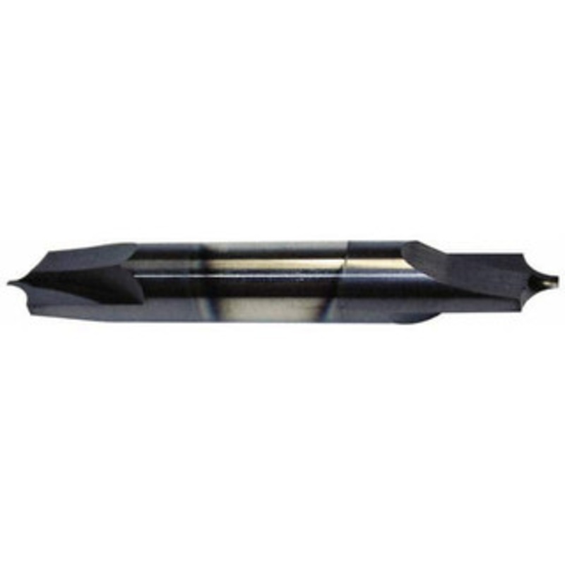 Accupro 0.04 Radius, 1/8 Diam, 2 Flute Solid Carbide Corner Rounding End Mill Double End, AlTiN Finish, 1-1/2 OAL, 1/8 Shank Diam 12180317 – 08480899