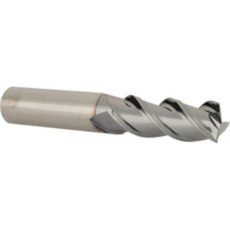 YG-1 1/2, 1-1/4 LOC, 1/2 Shank Diam, 3 OAL, 3 Flute, Solid Carbide Square End Mill Single End, TiCN Finish, Spiral Flute, 45 Helix, Right Hand Cut, Right Hand Flute 28593TC – 82887498