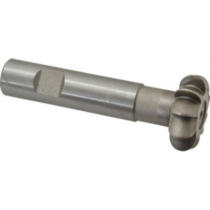 Whitney Tool 1/4 Radius, 1/2 Circle Diam, 1-1/2 Cutter Diam, Shank Connection, Convex Radius Cutter 3/4 Shank Diam, 4 OAL, High Speed Steel, Uncoated, Profile Ground, 10 Teeth, Weldon Flat 10350 – 03017555