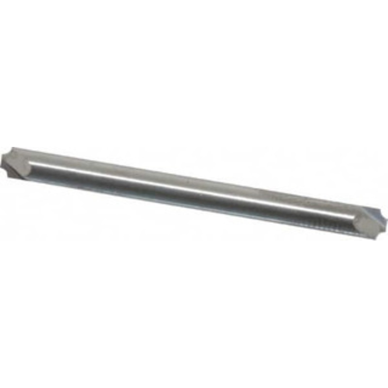 Accupro 0.031 Radius, 1/8 Diam, 2 Flute Solid Carbide Corner Rounding End Mill Double End, Uncoated, 1-1/2 OAL, 1/8 Shank Diam 12180309 – 01176759