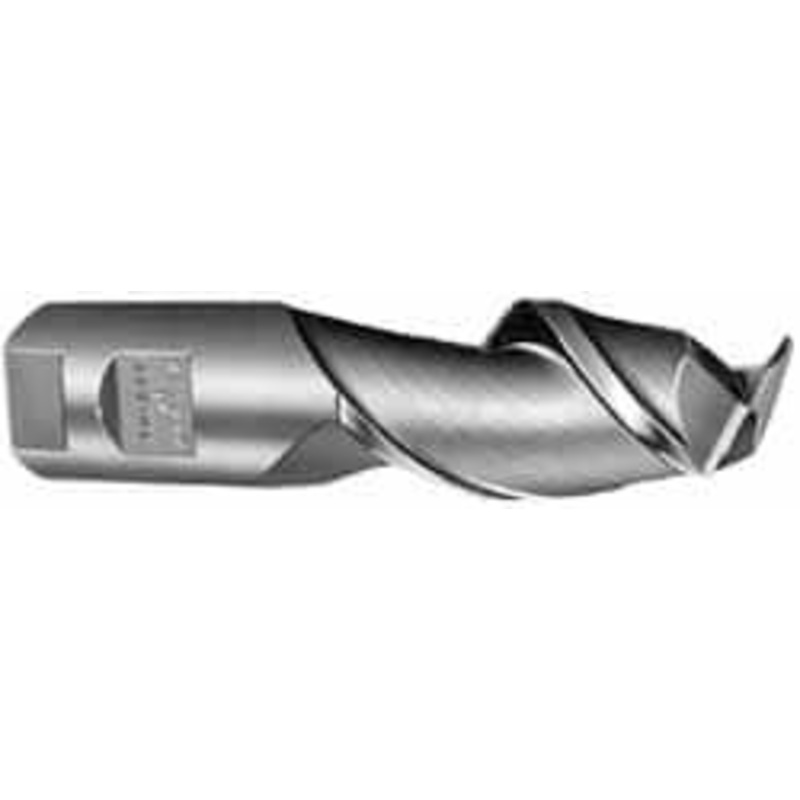Weldon 3/8 Diam, 1-1/2 Length of Cut, 3/8 Shank Diam, 3-1/4 OAL, 2 Flute Solid Carbide Square End Mill Single End, Uncoated, Spiral Flute, 45 Helix Angle, Centercutting 57432-00-W – 81760258