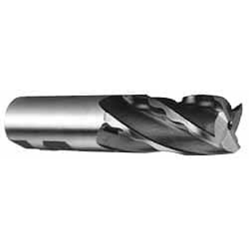 Weldon 1-1/4 Diam 6-Flute 30 High Speed Steel Square Roughing & Finishing End Mill Uncoated, 3 LOC, 5-1/2 OAL, 1-1/4 Shank Diam 65914-00-W – 81751166