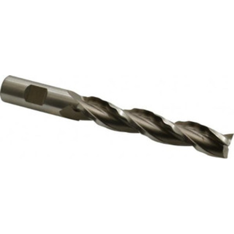 Weldon 3/4 Diam 3-Flute 30 High Speed Steel Square Roughing & Finishing End Mill Uncoated, 4 LOC, 6-1/4 OAL, 3/4 Shank Diam 65718-00-W – 81749491