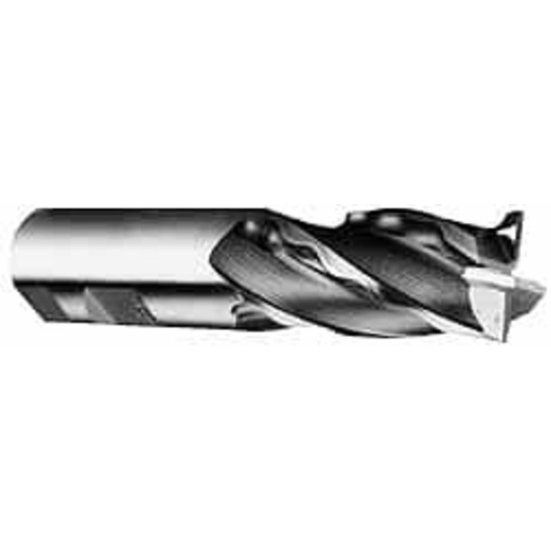 Weldon 5/8 Diam 4-Flute 30 Cobalt Square Roughing & Finishing End Mill Uncoated, 2-1/2 LOC, 4-5/8 OAL, 5/8 Shank Diam 66506-00-W – 05049531
