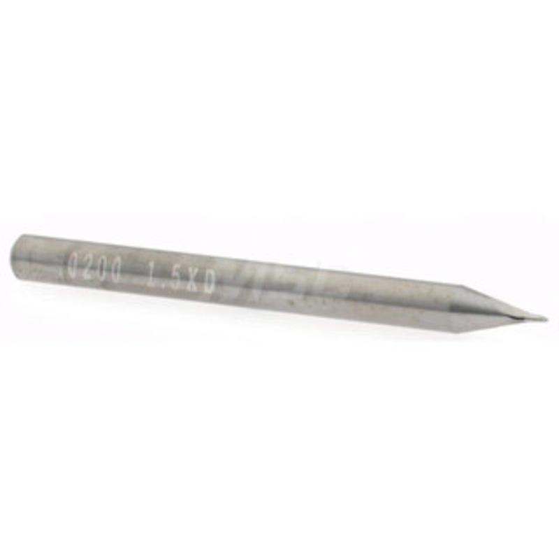 Accupro 0.02, 0.03 LOC, 1/8 Shank Diam, 1-1/2 OAL, 2 Flute, Solid Carbide Square End Mill Single End, Uncoated, Spiral Flute, 30 Helix, Centercutting, Right Hand Cut, Right Hand Flute, Series Miniature 6500269 – 37290525