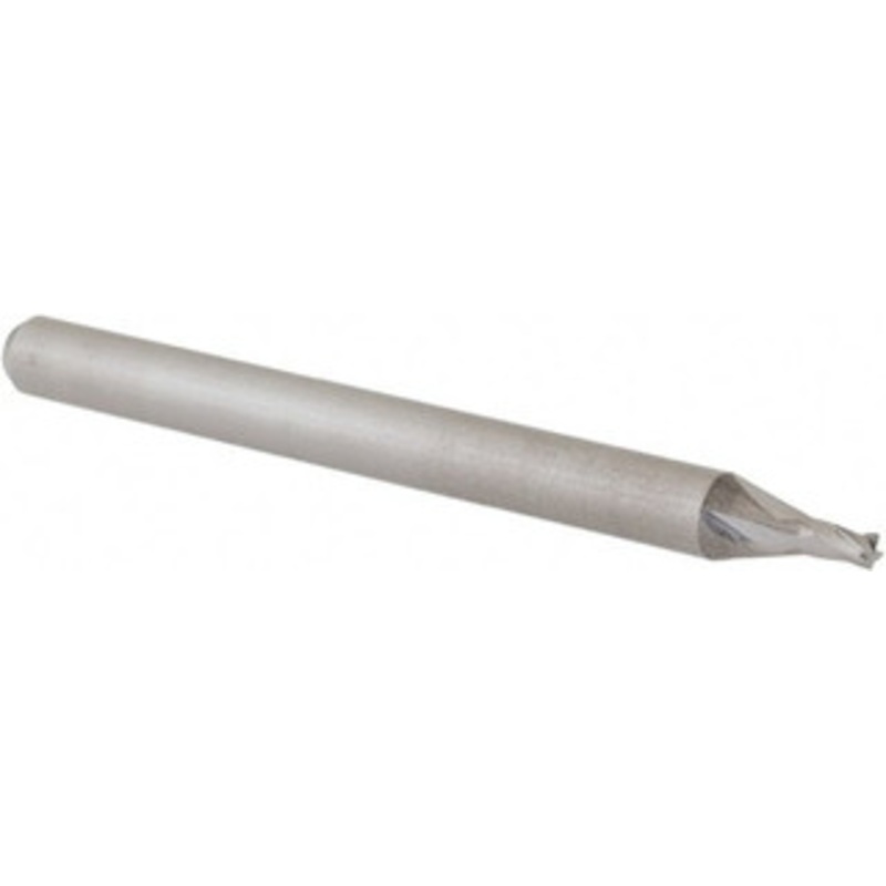 Accupro 0.05, 0.075 LOC, 1/8 Shank Diam, 1-1/2 OAL, 4 Flute, Solid Carbide Square End Mill Single End, Uncoated, Spiral Flute, 30 Helix, Centercutting, Right Hand Cut, Right Hand Flute, Series Miniature 6502313 – 62777560