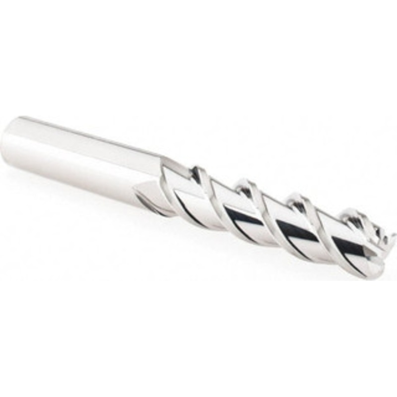 YG-1 1/2 Diam 3 Flute Solid Carbide 0.12 Corner Radius End Mill Uncoated, 4 OAL, 2 LOC, 1/2 Shank Diam, 45 Helix, RH Cut, RH Flute EA30321 – 71410807