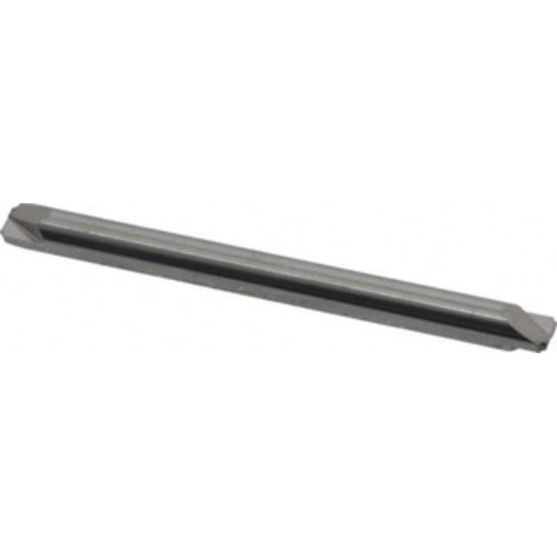 Accupro 0.01 Radius, 1/8 Diam, 2 Flute Solid Carbide Corner Rounding End Mill Double End, Uncoated, 1-1/2 OAL, 1/8 Shank Diam 12180297 – 01176718