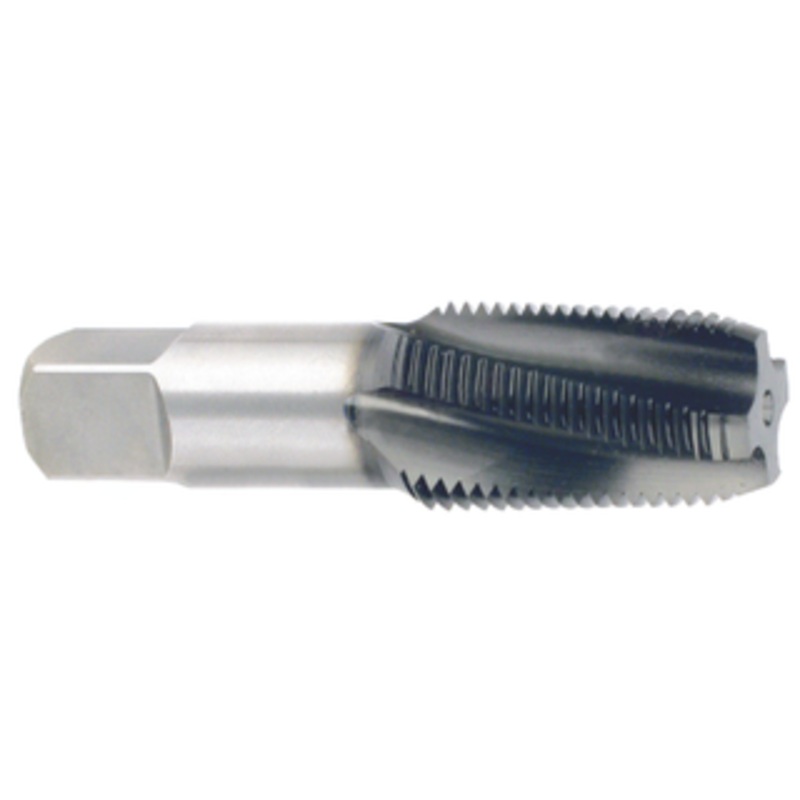 YG-1 H.S.S. NPT/F Vanadium Spiral Flute Taper Pipe Tap, 1/4-18 Thread Size