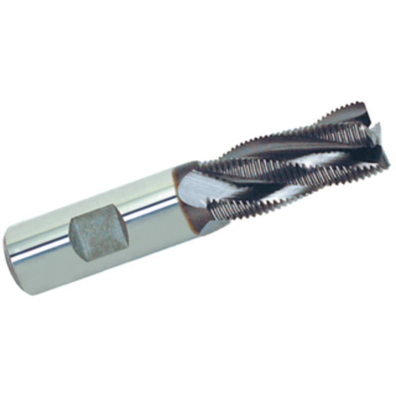 YG-1 Tank Power ASP Powdered Metal Fine Pitch TiAlN Futura Roughing End Mill, 3/4 Size