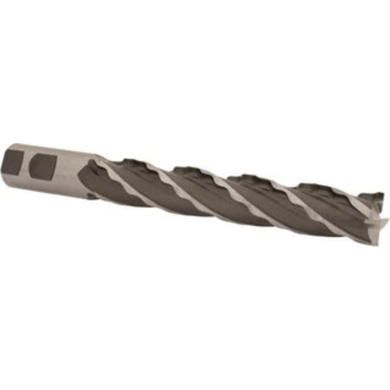 Weldon 1 Diam 4-Flute 30 High Speed Steel Square Roughing & Finishing End Mill Uncoated, 6 LOC, 8-1/2 OAL, 1 Shank Diam, Regular Length 66136-00-W – 81752669