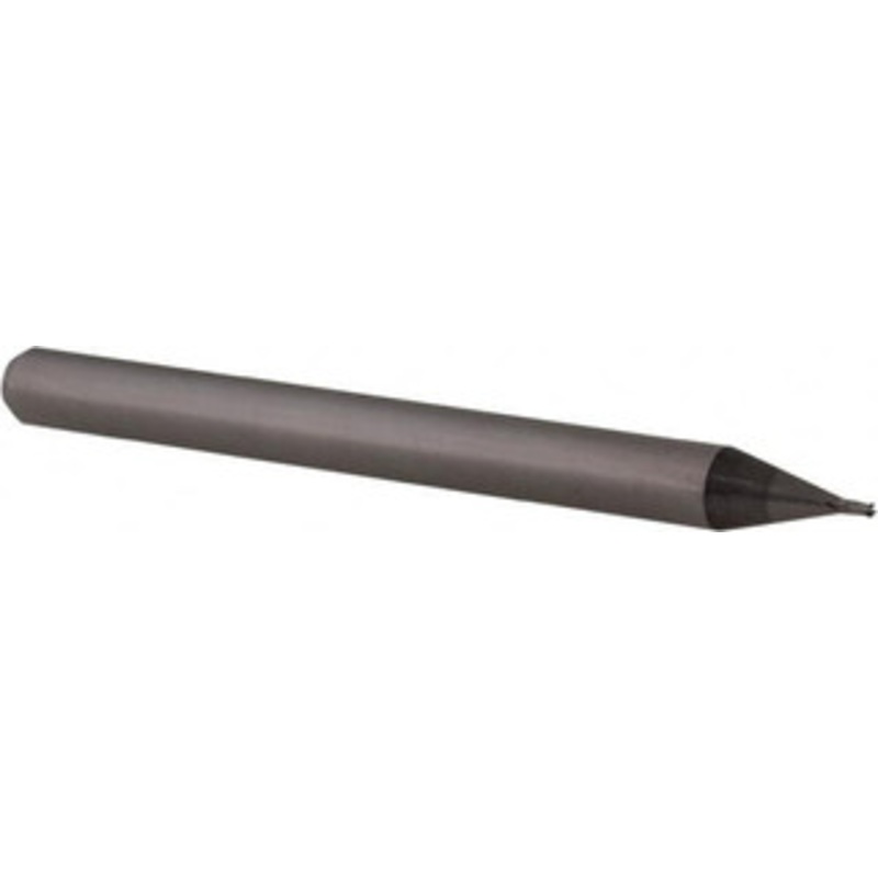 Accupro 0.022, 0.033 LOC, 1/8 Shank Diam, 1-1/2 OAL, 4 Flute, Solid Carbide Square End Mill Single End, Uncoated, Spiral Flute, 30 Helix, Centercutting, Right Hand Cut, Right Hand Flute, Series Miniature 6502271 – 62773023