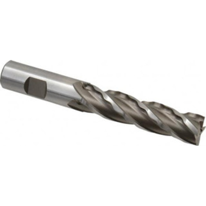 Weldon 3/4 Diam 4-Flute 30 Cobalt Square Roughing & Finishing End Mill Uncoated, 3 LOC, 5-1/4 OAL, 3/4 Shank Diam 66320-00-W – 81753493