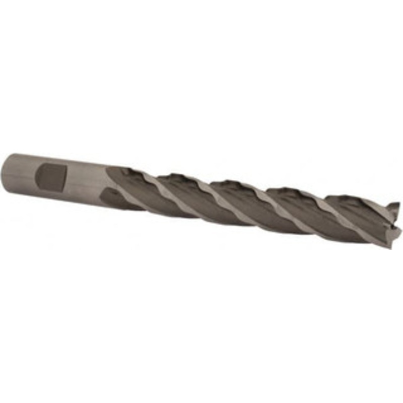 Weldon 5/8 Diam 4-Flute 30 Cobalt Square Roughing & Finishing End Mill Uncoated, 4 LOC, 6-1/8 OAL, 5/8 Shank Diam 66316-00-W – 81753428
