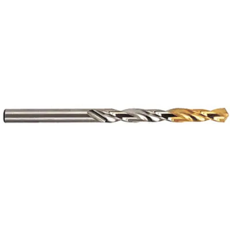 YG-1 H.S.S. TiN Tip Jobbers Length Drill, 5/64 Size, .07813 Decimal Diameter, 1 Flute Length, 2 Overall Length
