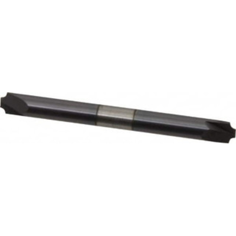 Accupro 0.046 Radius, 3/16 Diam, 2 Flute Solid Carbide Corner Rounding End Mill Double End, AlTiN Finish, 2 OAL, 3/16 Shank Diam 12180320 – 08480915