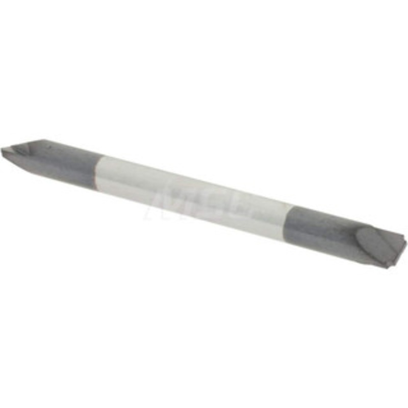Accupro 0.015 Radius, 1/8 Diam, 2 Flute Solid Carbide Corner Rounding End Mill Double End, AlTiN Finish, 1-1/2 OAL, 1/8 Shank Diam 12180302 – 08480790